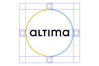 schema espace de protection logo Altima