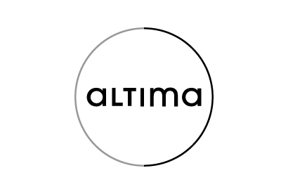 Logo Altima en noir
