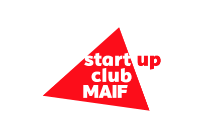 logo maif start up club ordre du texte inversé