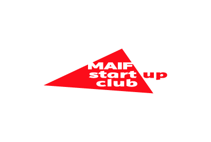 logo maif start up club déformé