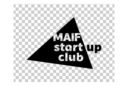 logo maif start up club noir transfert