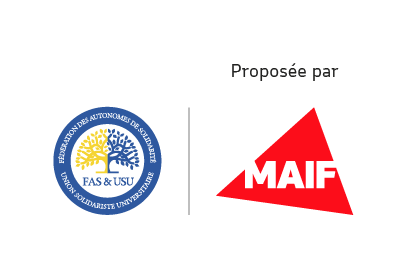 cobranding MAIF avec mention centrée sur le logo