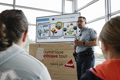 Numerique Ethique Tour 2022 a Montmarault dans l'Allier