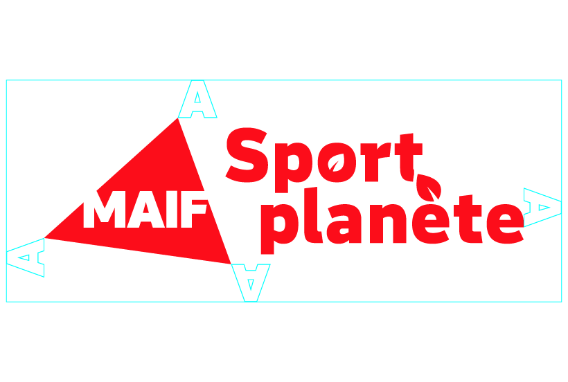 schéma espace de protection du logo Sport Planète
