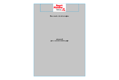 Mise en page format A3 entête