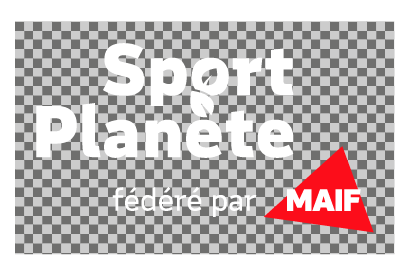 logo Sport Planète en blanc