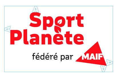 schéma espace de protection du logo Sport Planète
