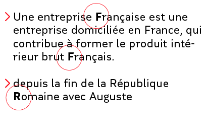 Exemple de texte contenant des noms géographiques