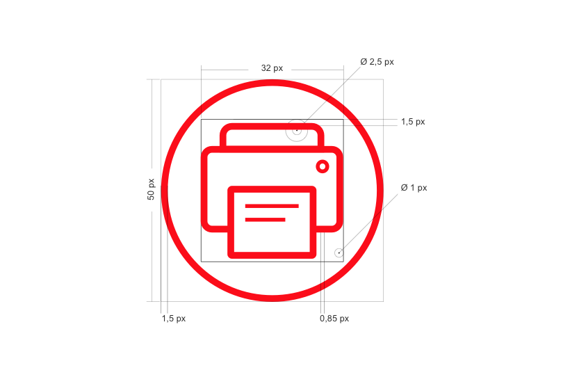 règle de construction illustration